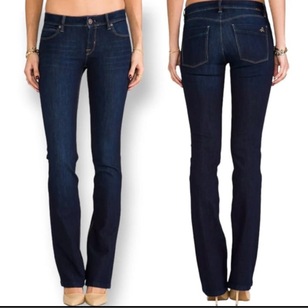 DL1961 Women's Dark Indigo Boot Cut Jeans